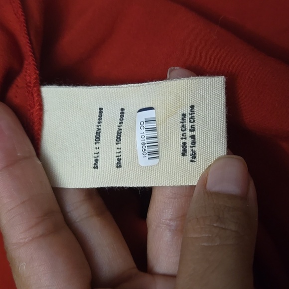 L'agence dark orange bottom down Shirt Size S/P - Picture 4 of 5
